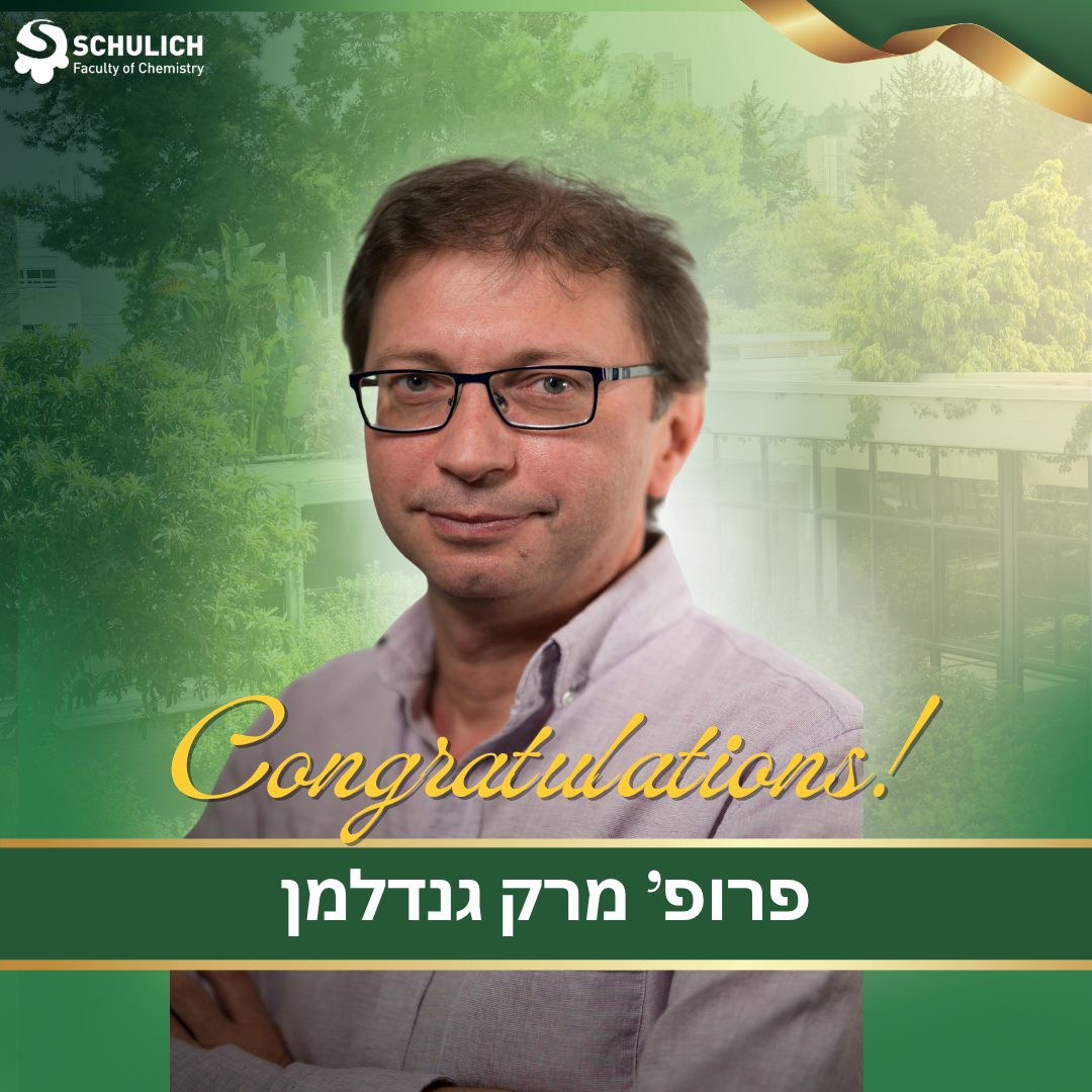 ברכות חמות לפרופ’ מרק גנדלמן על זכייתו בהצטיינות יתרה בהוראה בסמסטר אביב תשפ”ה, כהוקרה על מקצועיות, מסירות והובלה מעוררת השראה.
