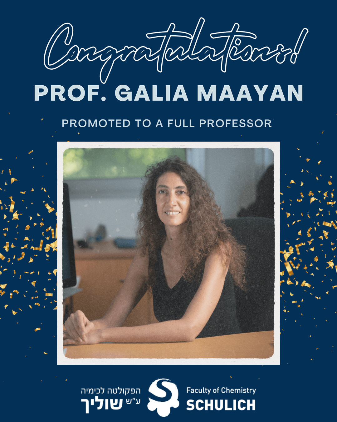 






an achievement reflecting her research excellence and impact at the forefront of science.












